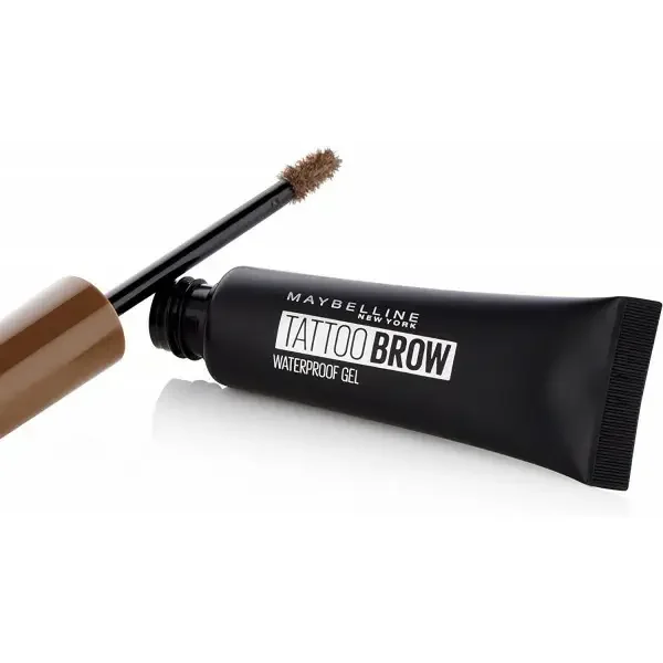 03 Warm Brown - Gel à Sourcils Waterproof Tattoo Brow de Gemey Maybelline