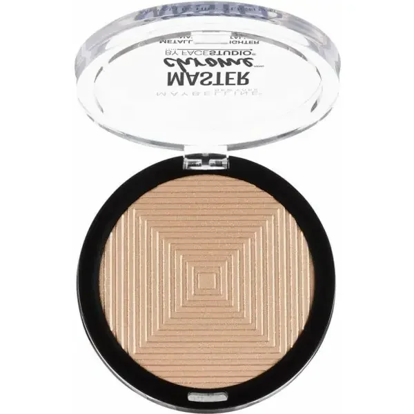 100 Molten Gold - Enlumineur Face Studio Master Chrome Métallique de Gemey Maybelline
