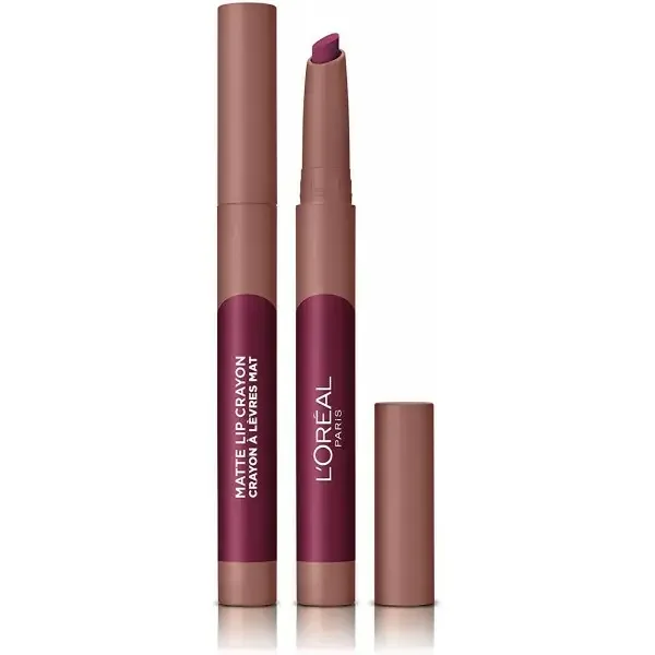 107 Sizzling Sugar - Rouge à Lèvres Infaillible Matte Lip Crayon de L'Oréal Paris