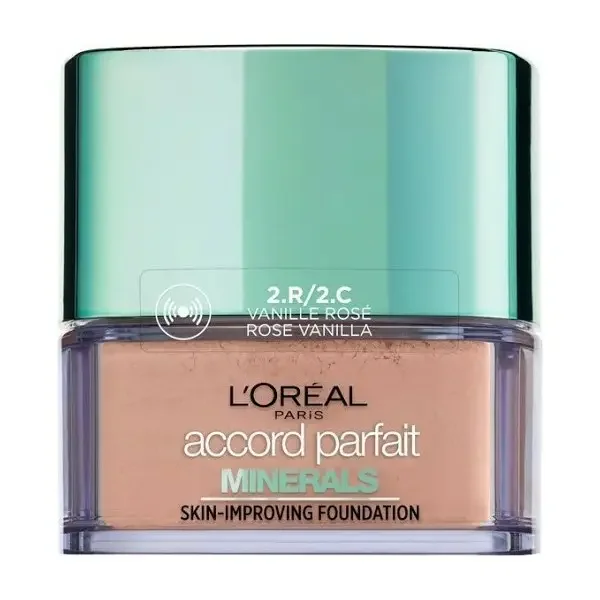2.R / 2.C Vanille Rosé - Fond de Teint Poudre Minéral Accord Parfait de L'Oréal Paris
