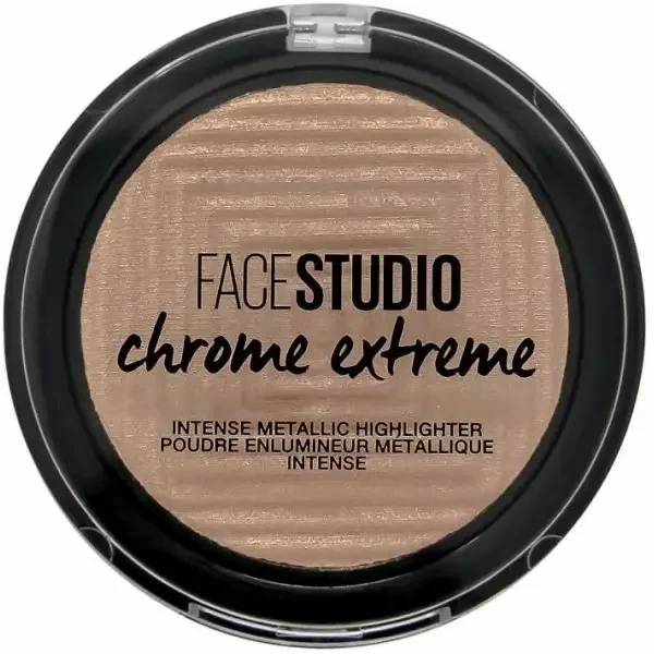 300 Sandstone Shimmer - Enlumineur Face Studio Master Chrome Métallique de Gemey Maybelline