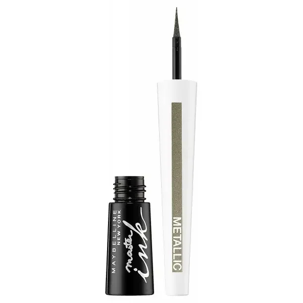 30 Shimmer Sand - Eyeliner Pinceau Lasting Drama Metallic Liquid Ink de Gemey Maybelline