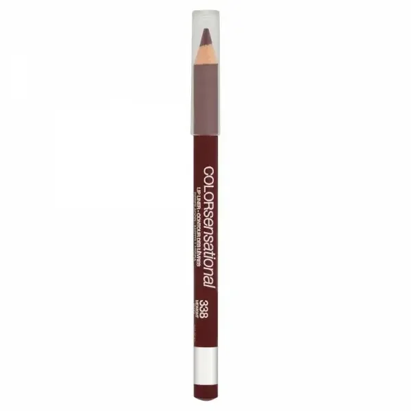 338 Midnight Plum - Crayon à Lèvres - Lip Liner Color Sensational de Gemey Maybelline