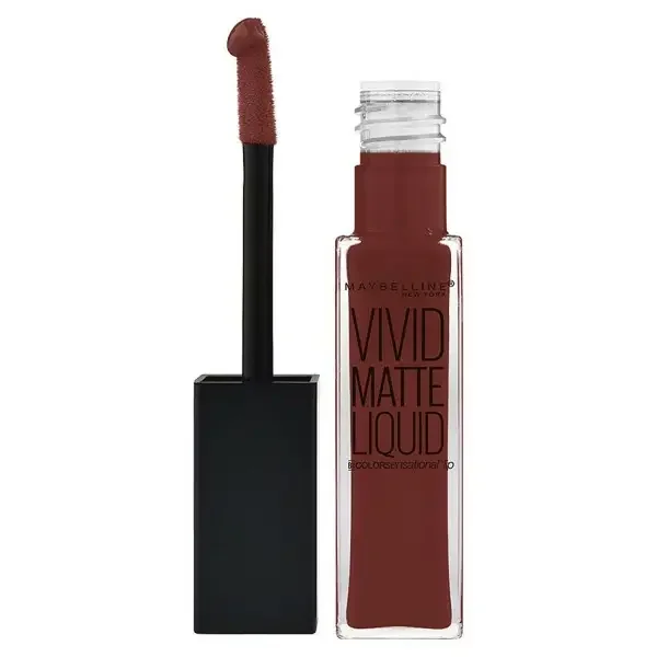 37 Coffee Buzz - Rouge à lèvre Vivid Matte Liquid Gemey Maybelline