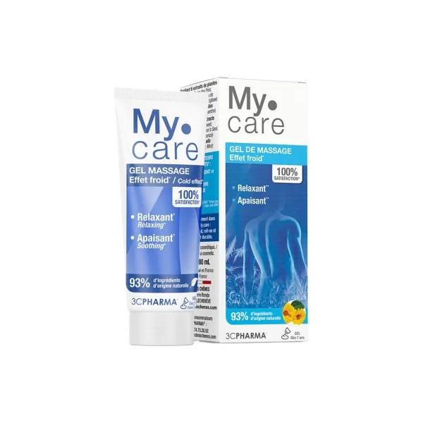 3C Pharma My.Care Gel de Massage Effet Froid 100 ml