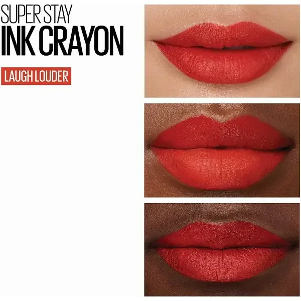 40 Laught Louder - Crayon Rouge à Lèvres Superstay Ink de Maybelline New York