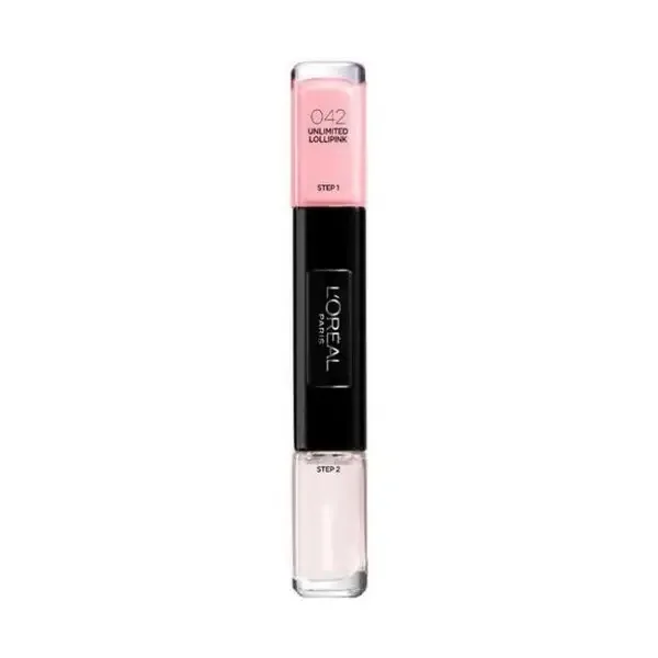 42 Unlimited Lollipink - Vernis à Ongles Color Riche infaillible Gel duo L'Oréal