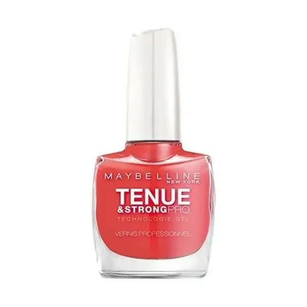 490 Rose Salsa - Vernis à Ongles Strong & Pro / SuperStay Gemey Maybelline