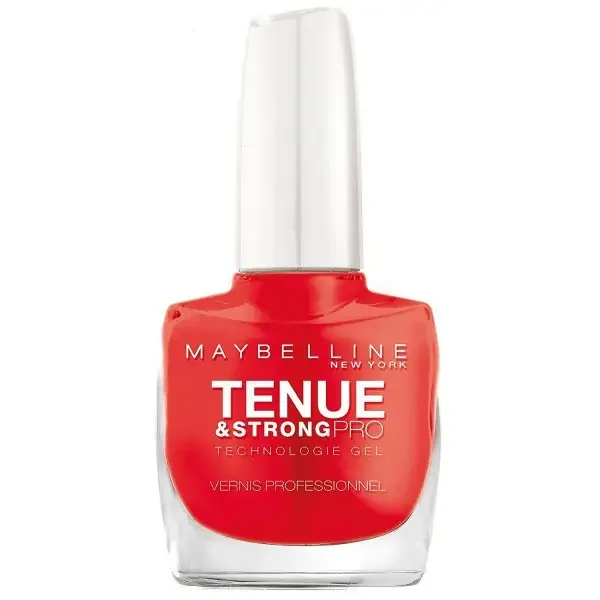 493 Blood Orange - Vernis à Ongles Strong & Pro / Superstay 7 Day Gemey Maybelline