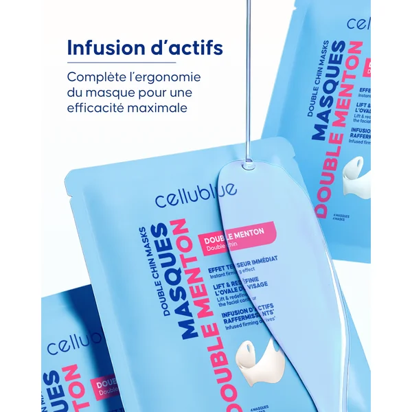 4x Masques Double Menton