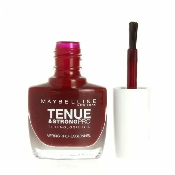 501 Rouge Laqué - Vernis à Ongles Strong & Pro / SuperStay Gemey Maybelline