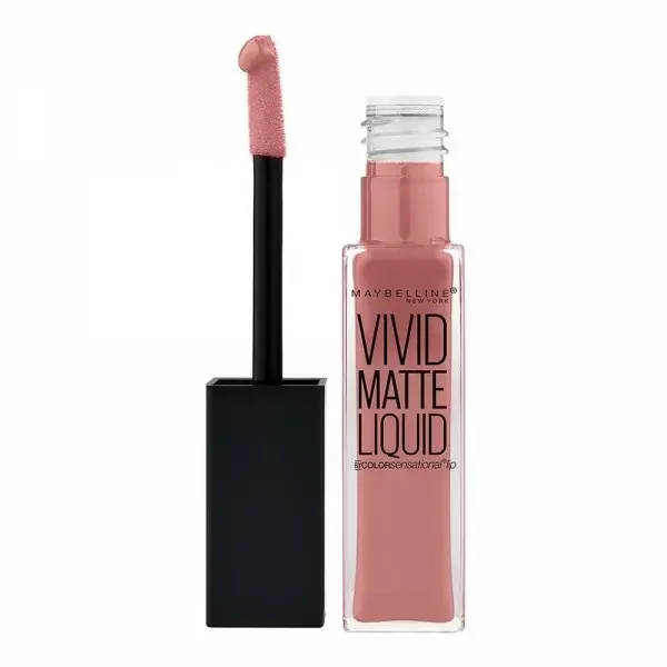 50 Nude Thrill - Rouge à lèvre Vivid Matte Liquid Gemey Maybelline