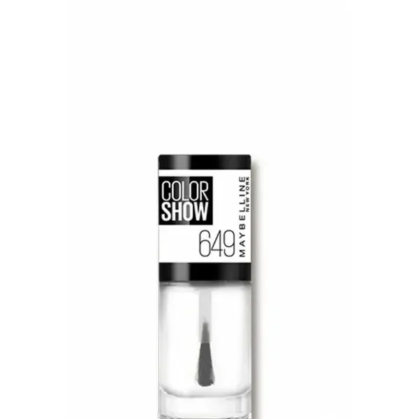 649 Clear Shine TOP COAT - Vernis à Ongles Colorshow 60 Seconds de Gemey-Maybelline