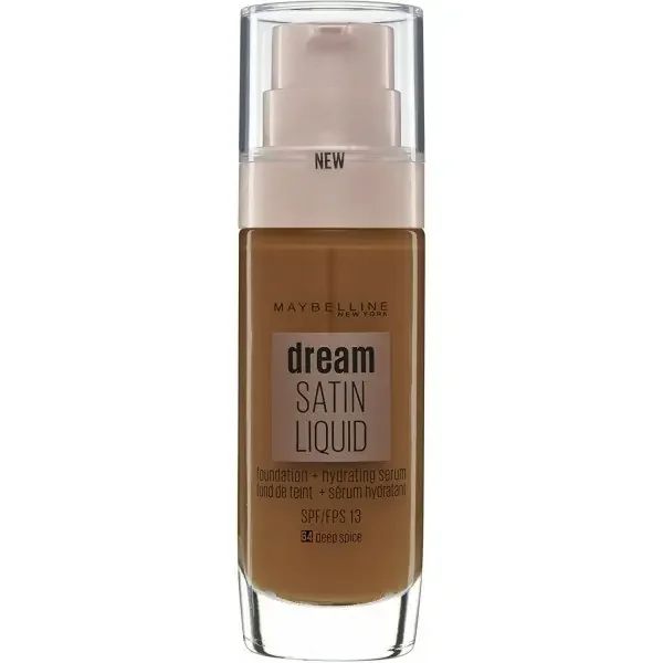 64 Deep Spice - Fond de Teint Dream Satin Liquid de Gemey Maybelline