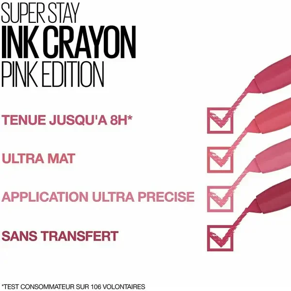 75 Speak Your Mind - Crayon Rouge à Lèvres Superstay Ink de Maybelline New York