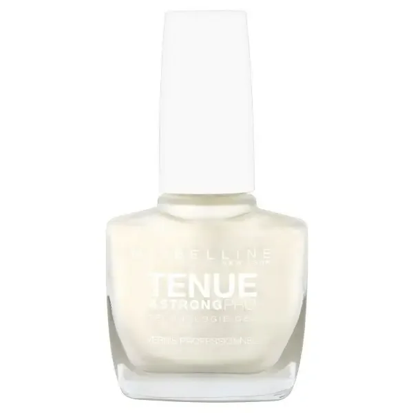 77 Blanc Nacre - Vernis à Ongles Strong & Pro / SuperStay Gemey Maybelline