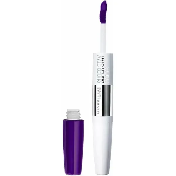 800 Purple Fever - Rouge à Lèvres Superstay Color 24h de Gemey Maybelline
