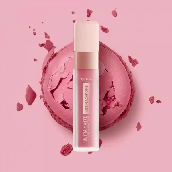 818 Dose of Rose - Rouge à Lèvres MATTE Infaillible Les Macarons de L'Oréal Paris