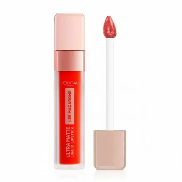 826 Mademoiselle Mango - Rouge à Lèvres MATTE Infaillible Les Macarons de L'Oréal Paris