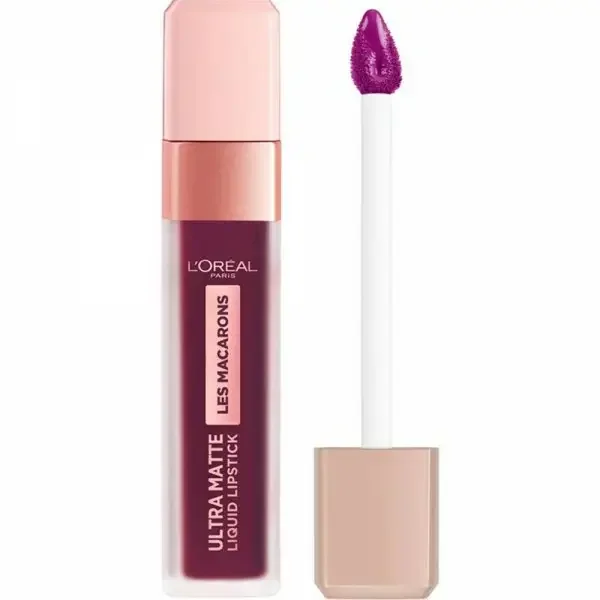 830 Blackurrant Crush - Rouge à Lèvres MATTE Infaillible Les Macarons de L'Oréal Paris