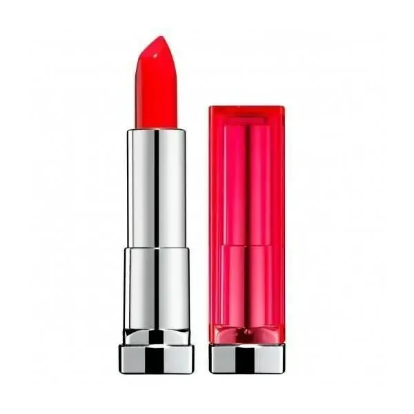 916 Neon Red - Rouge à lèvre Gemey Maybelline Color Sensational