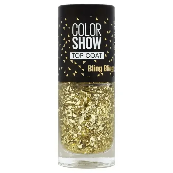 95 BLING BLING Top Coat - Vernis à Ongles Colorshow 60 Seconds de Gemey-Maybelline