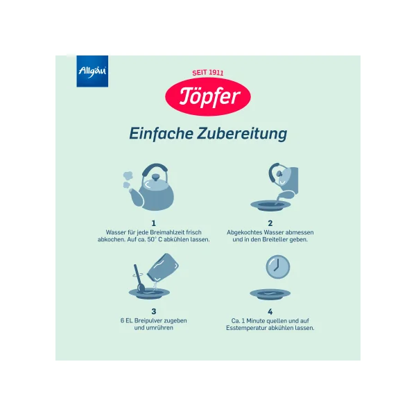 Abendbrei Ziegenmilch Hafer ab dem 6. Monat, 200 g