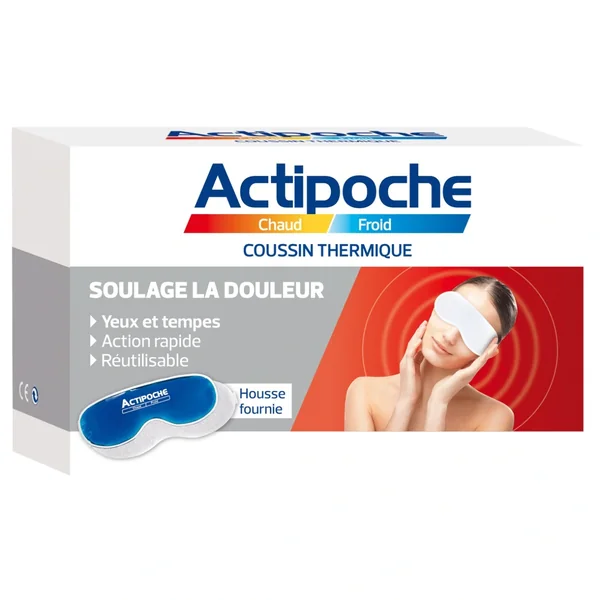 Actipoche Coussin Thermique Yeux et Tempes