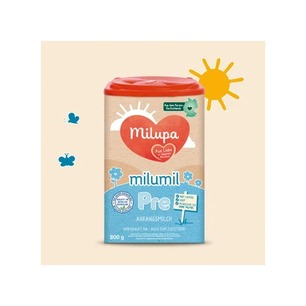 Anfangsmilch Pre Milumil von Geburt an, 800 g
