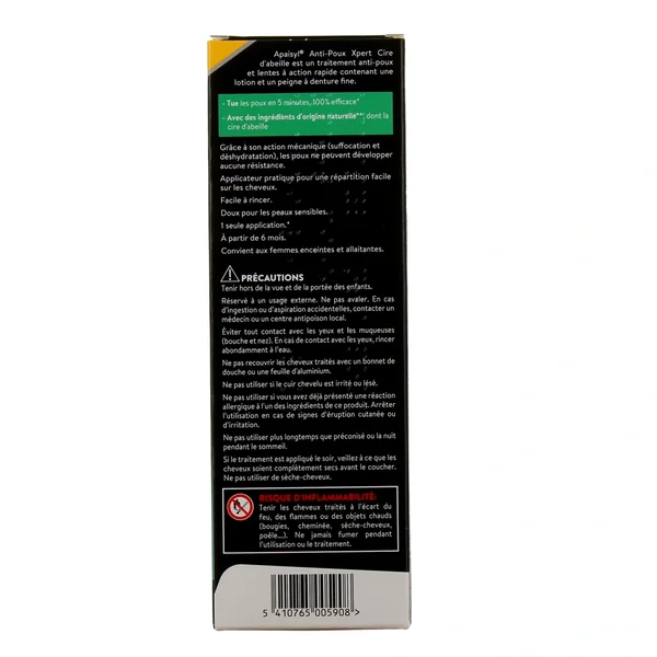 Apaisyl Anti-Poux Xpert Cire d'Abeille