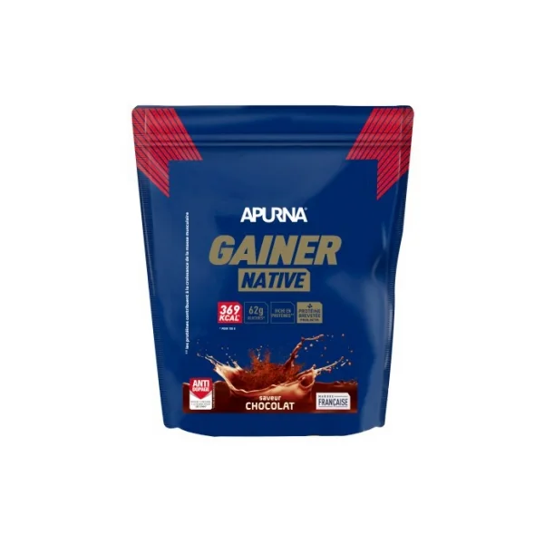 Apurna Gainer Native 1,1 Kg - Saveur : Chocolat