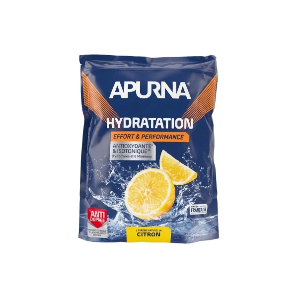 Apurna Hydratation Effort & Performance 1,5 Kg - Goût : Citron