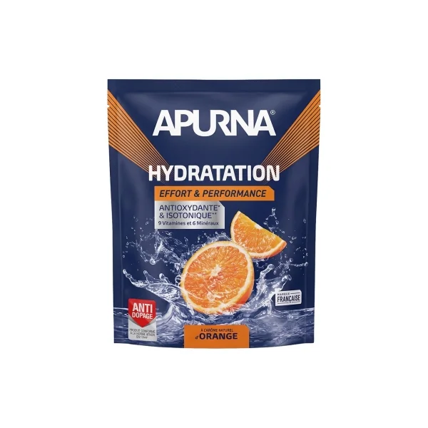 Apurna Hydratation Effort & Performance 1,5 Kg - Goût : Orange