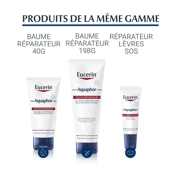 AQUAPHOR - Baume-Spray Réparateur Cutané - Corps - Peaux Sèches, 250ml