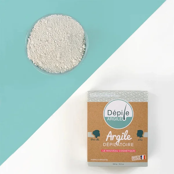 Argile dépilatoire