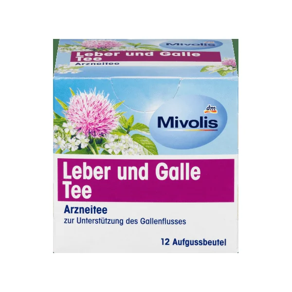 Arzneitee, Leber & galle Tee (12 Beutel), 21 g