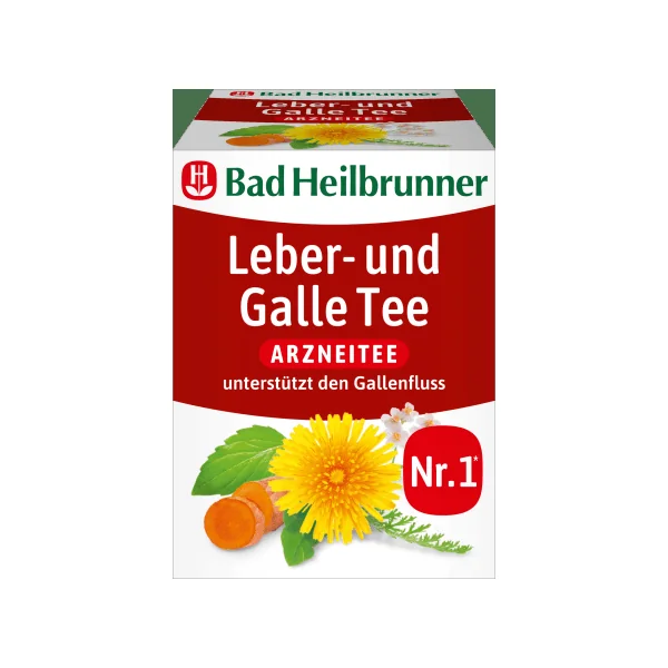 Arzneitee, Leber- & galle Tee (8 Beutel), 14 g