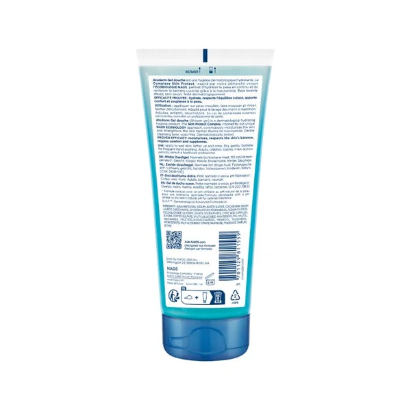 ATODERM - Gel Douche Ultra-Douceur - Peaux Sensibles Normales à Sèches, 100ml