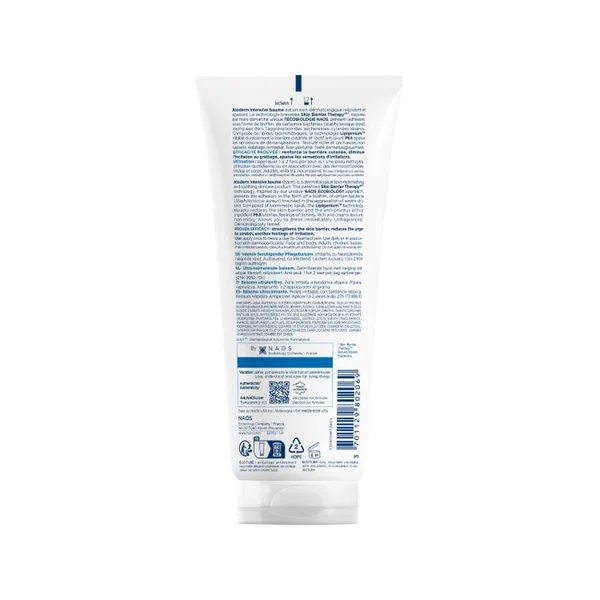 ATODERM INTENSIVE - Baume Ultra-Apaisant - Peaux Sensibles Très Sèches à Atopiques, 200ml