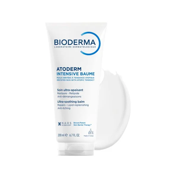 ATODERM INTENSIVE - Baume Ultra-Apaisant - Peaux Sensibles Très Sèches à Atopiques, 200ml