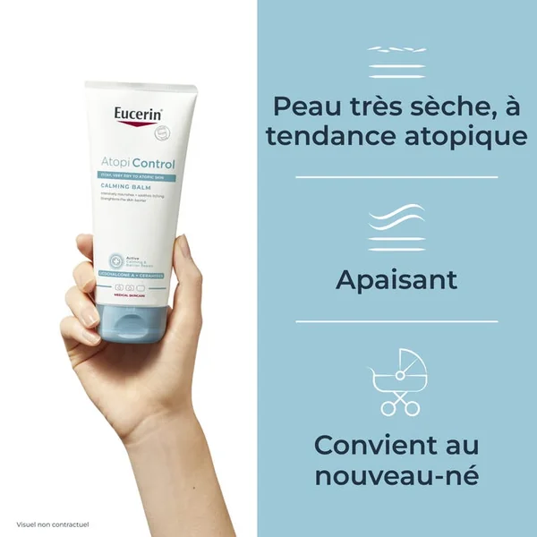 ATOPICONTROL - Baume Corps Calmant - Peaux Très Sèches, 200ml