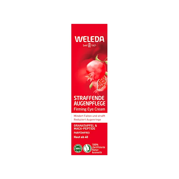 Augencreme straffend Granatapfel & Maca-Peptide, 12 ml