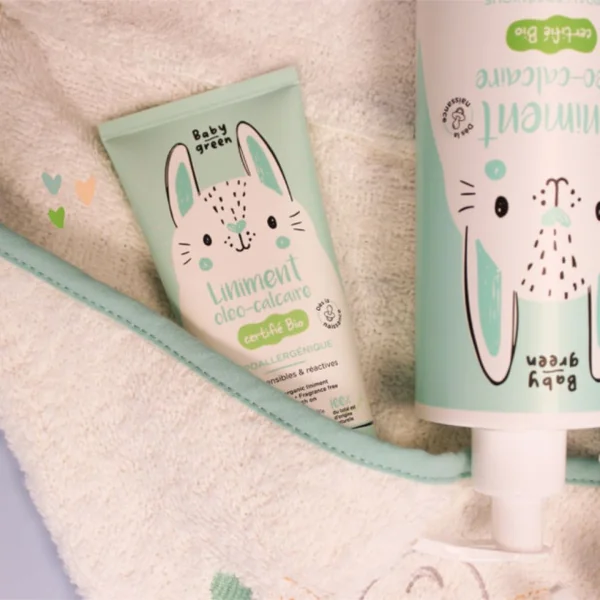 Baby Green Liniment Oléo-Calcaire Bio, 400ml