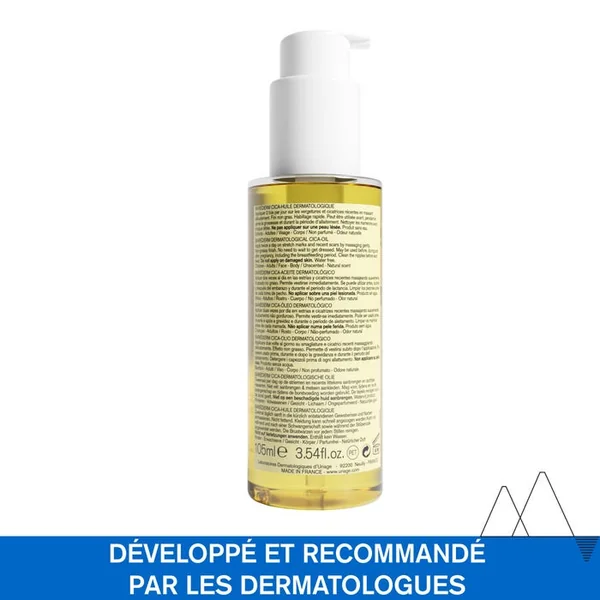 BARIÉDERM-CICA - Huile Dermatologique - Visage et Corps - Tous Types de Peaux, 100ml