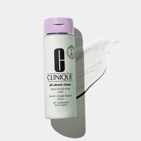 BASIC 3 TEMPS - Savon Visage Liquide Doux – Peau sèche à mixte, 200ml