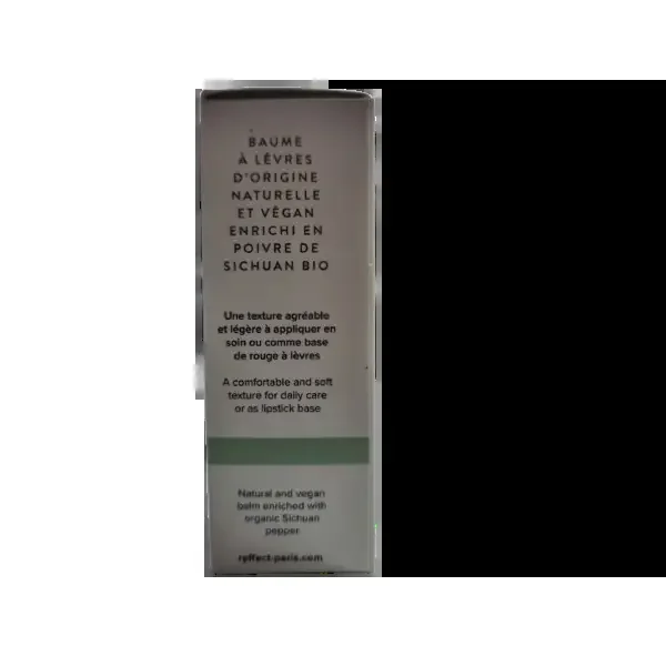 Baume à lèvres végan et naturel Made in France de REFFECT Paris
