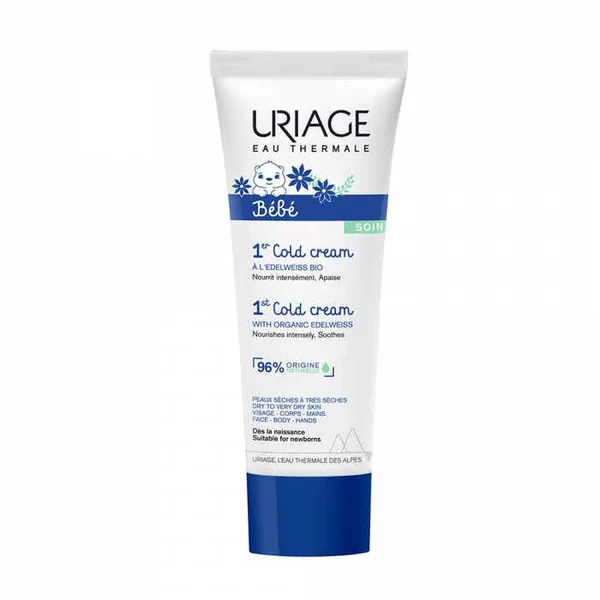 BEBE - 1er Cold Cream Ultra-Nourrissant - Visage et Corps - Peaux Sèches à Très Sèches, 75ml