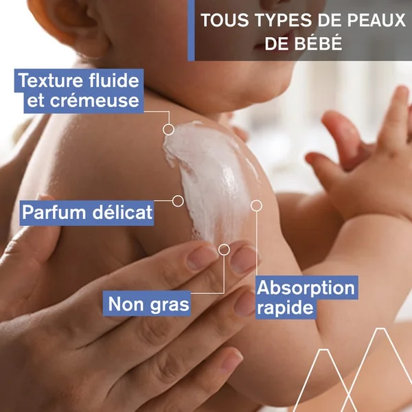 BEBE - 1er Lait Hydratant - Visage et Corps - Tous Types de Peaux, 500ml