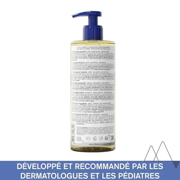 BEBE - 1ère Huile Lavante Protectrice - Visage, Corps et Cheveux - Tous Types de Peaux, 500ml