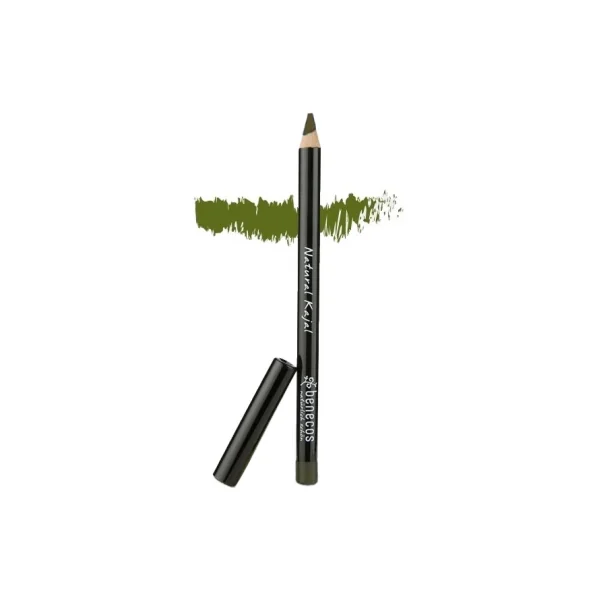 Benecos Natural Kajal Crayon Contour des Yeux Bio - Couleur : Olive